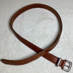 Polo Ralph Lauren 100% Genuine Leather Belt – Brown – Size Large – Made in Italy